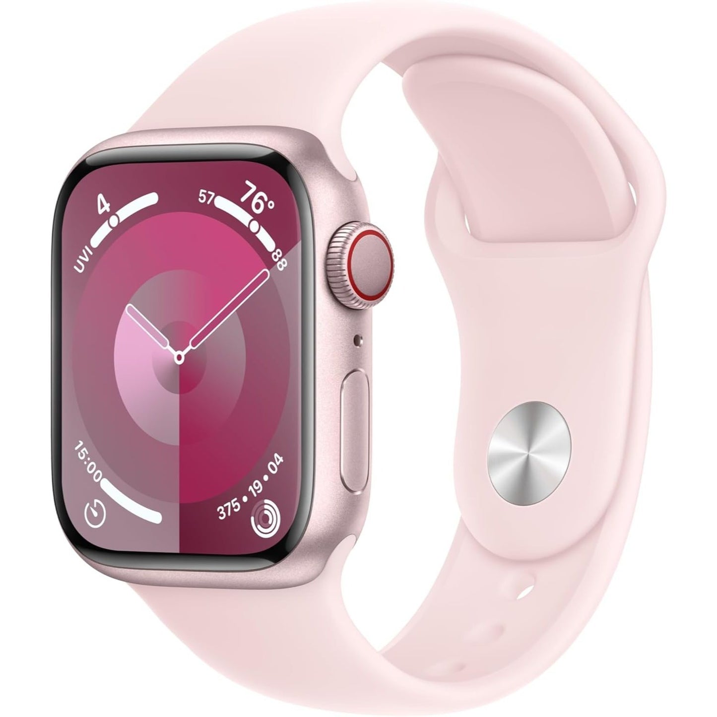 Apple Watch S9 41mm Cellular Pink (Renewed)