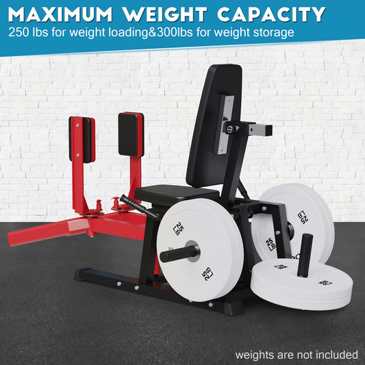 Hip Abductor Machine, Plate-Loaded Inner And Outer Machine, Hip Trainer, Hip Thrusters for Home Gym