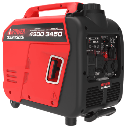 A-iPower 4300W Dual Fuel Portable Inverter Generator Gas & Propane, Quiet Ultra Lightweight Generator with CO Sensor Auto Shutdown, Parallel Ready for Camping, RV Travel & Emergency Home Backup