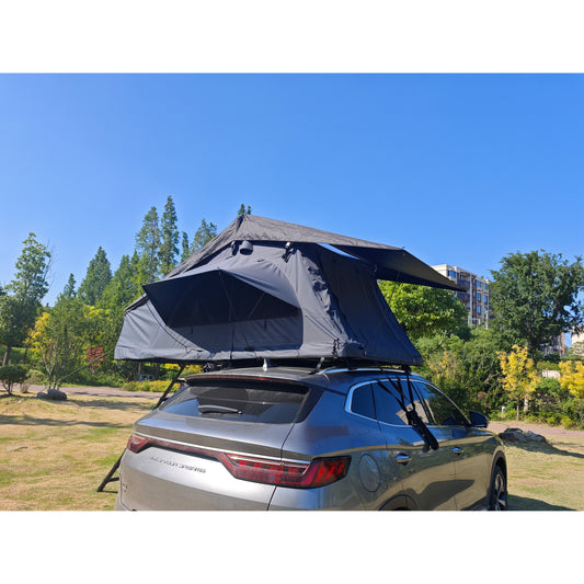 RTT Roof Top Tent for Truck Camping or Overlanding - Softshell Side Open Design with Telescopic Ladder for Easy Access - Waterproof