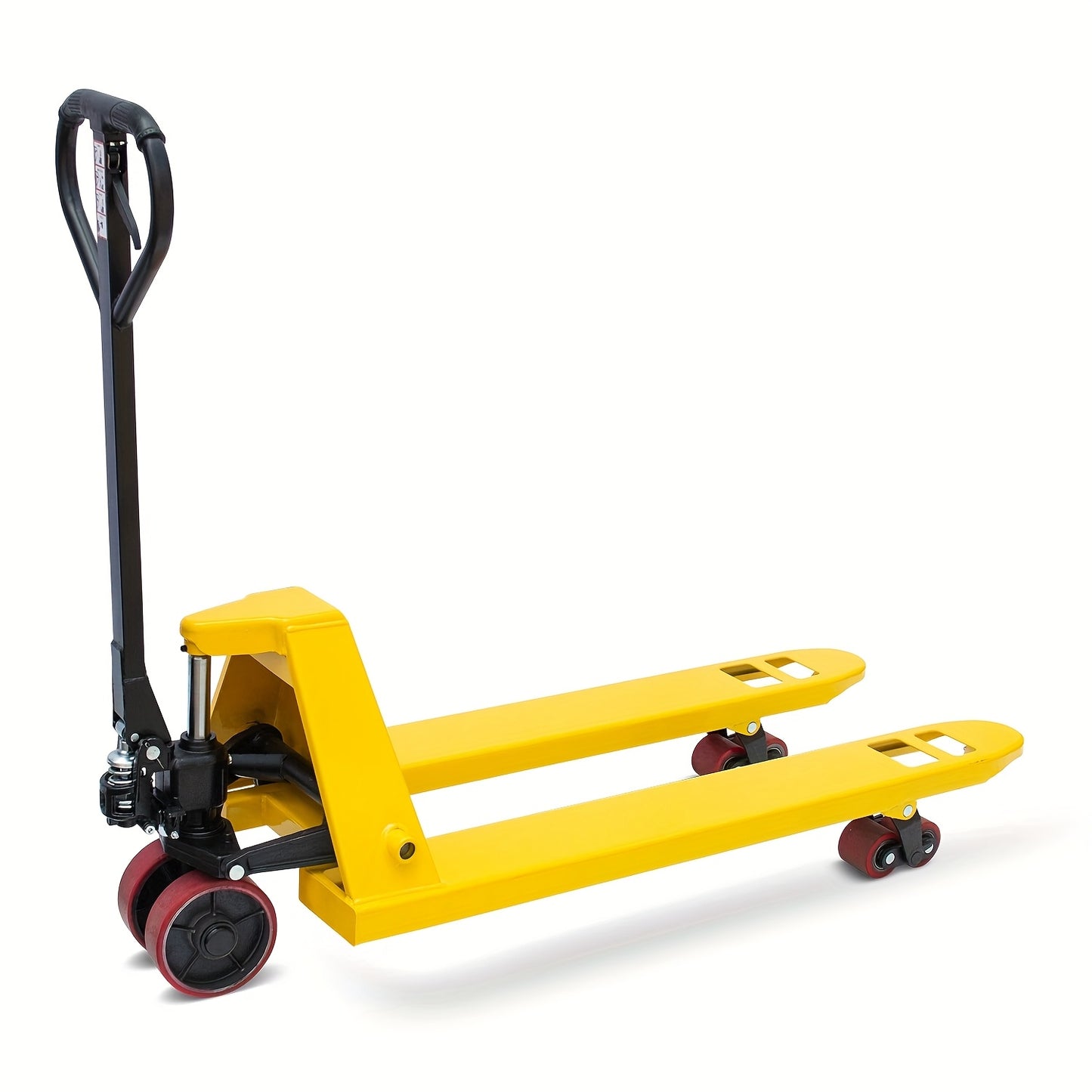 4400Lbs Manual Pallet Jack with Hydraulic Lift & Heavy-Duty Steel Frame - Hand- Forklift Suitable for Warehouse, Home, Moving Furniture, Refrigerator - Epoxy-Coated, Reinforced Forks & PU Wheels