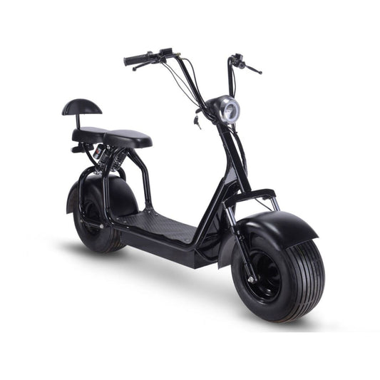 MotoTec Knockout 60v 1000w Electric Scooter Black