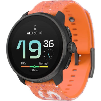 Suunto Race S GPS Sports Watch with AMOLED Touchscreen, Heart Rate and Fitness Tracker - Power Orange