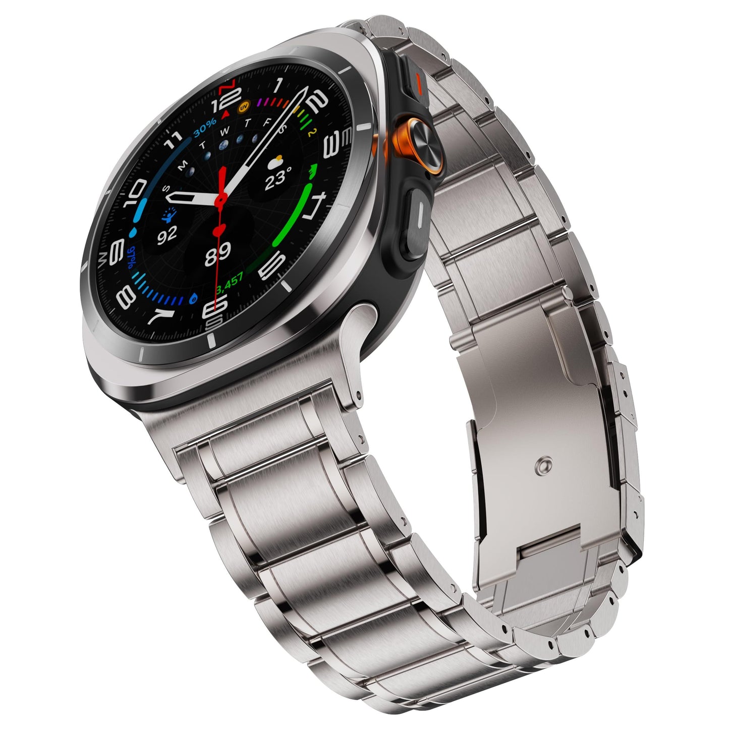 amsung Galaxy Watch Ultra 47mm | LTE Smartwatch | AMOLED Display | Titanium Body | GPS | Waterproof | SILVER