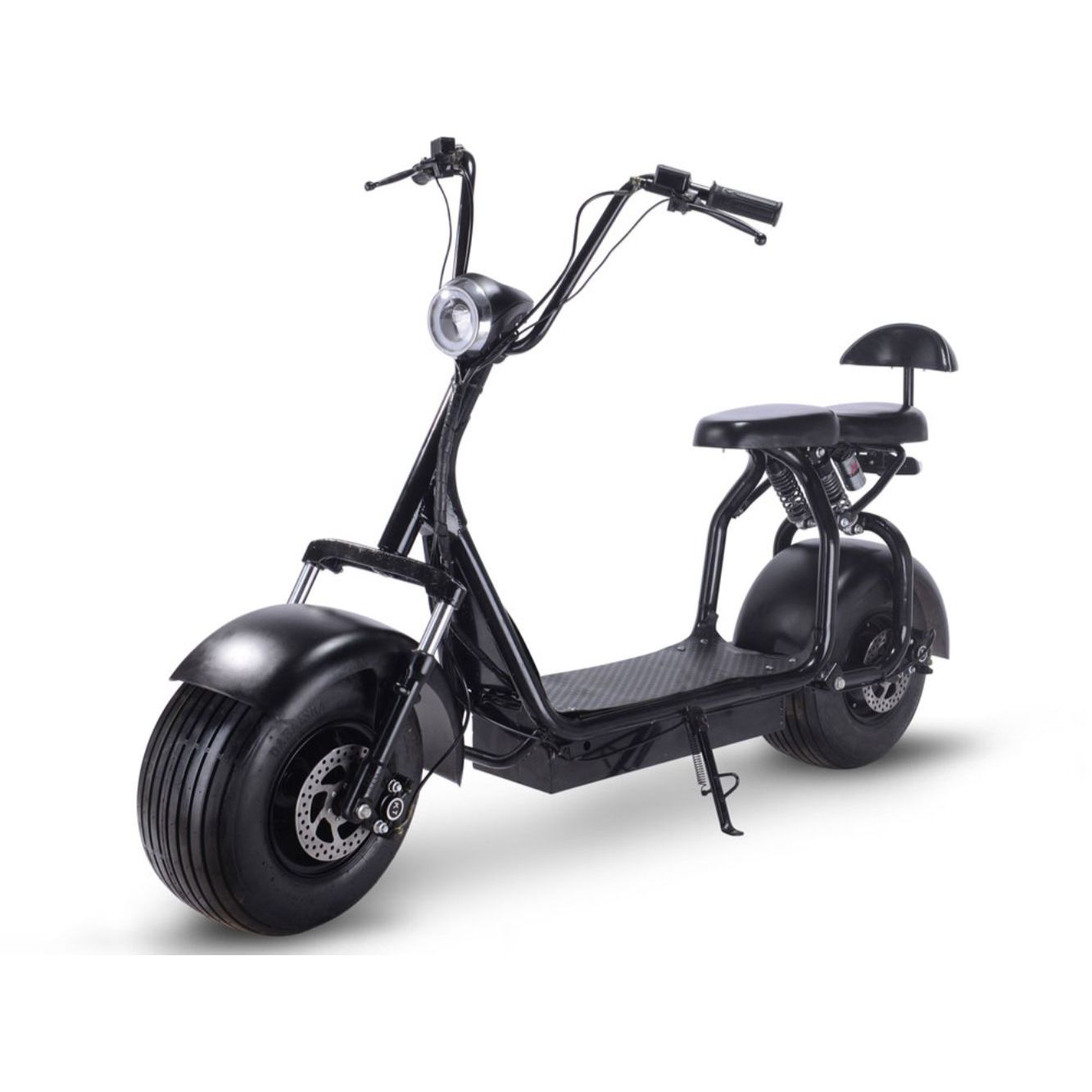 MotoTec Knockout 60v 1000w Electric Scooter Black