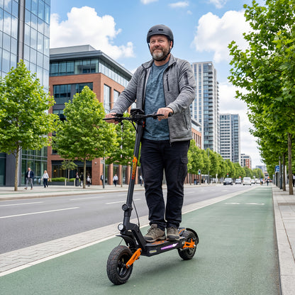 Electric Folding Scooter 749W Motor 19.9-27.8MPH Max Speed 48V 25AH Battery 35Miles Range 500LBS Load Capacity 11-inch Vacuum Tires Urban Commuting Outdoor Adventure Electric Scooter