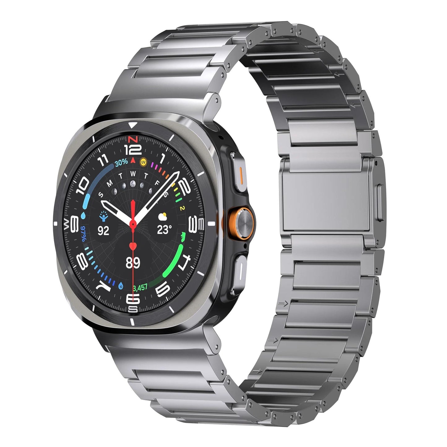 amsung Galaxy Watch Ultra 47mm | LTE Smartwatch | AMOLED Display | Titanium Body | GPS | Waterproof | SILVER