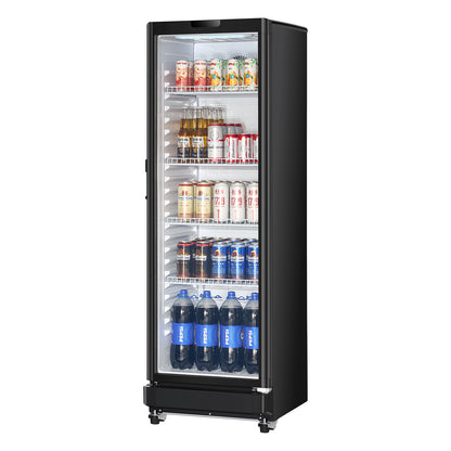 Commercial Merchandiser Refrigerator 5.7/8.1/11.47 CU.FT Glass Door Beverage Fridge