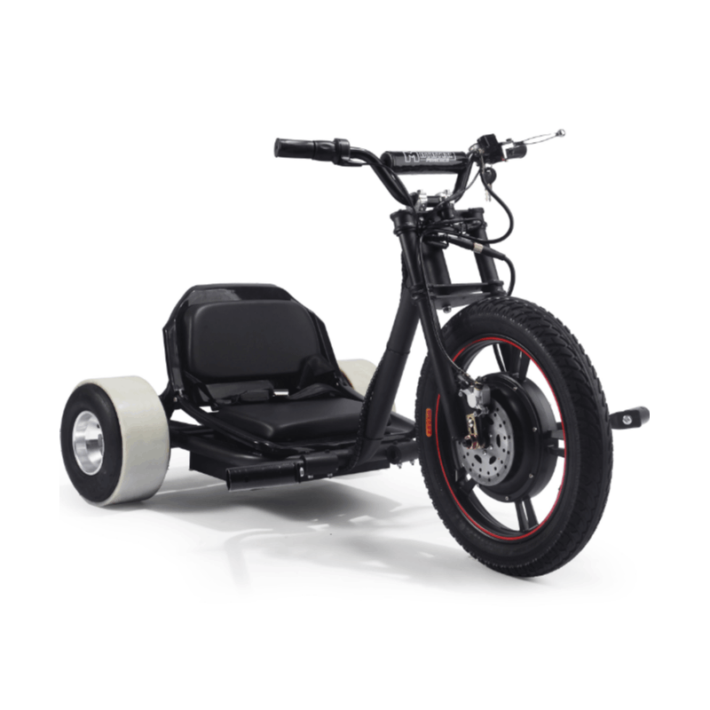 MotoTec Drifter 48V 800W Electric Trike Lithium – Speed May Vary Based on Rider Weight and Riding Conditions