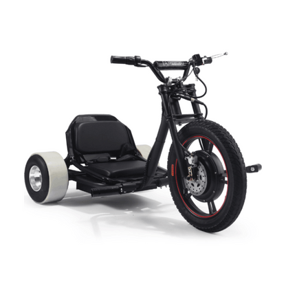 MotoTec Drifter 48V 800W Electric Trike Lithium – Speed May Vary Based on Rider Weight and Riding Conditions