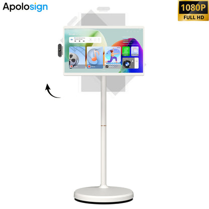 Black Friday Xmas Gift, Apolosign 4K Smart TV Upgrade | 16(8+8)GB+256GB, Android 14 Portable Design, 9300mAh Battery - Your On-Wheels Gaming & Media Giant Tablet, Tablet, Pad