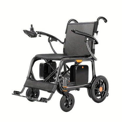 PERFCARE Intelligent Electric Wheelchair Made Of 100% Carbon Fiber Material Lightweight And Portable with A Range Of 25 Miles One-step Folding And Installation-free Design Electric Wheelchair for The Elderly Capable Of Bearing 330.69LB Mother's Day