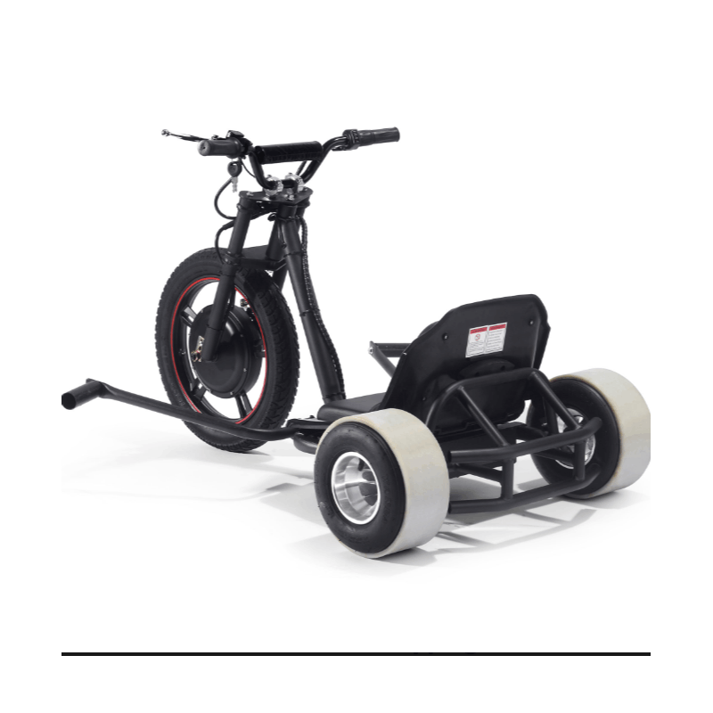 MotoTec Drifter 48V 800W Electric Trike Lithium – Speed May Vary Based on Rider Weight and Riding Conditions