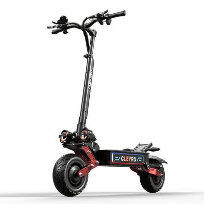 Adult Electric Scooter, High Frequency Brushless Motor, 60V33AH Battery, Maximum Range of 60 Miles, Full Suspension Hydraulic Disc Brakes, Commuter Electric Scooter, 11-Inch Road Tires, with Steering Damper, Foldable