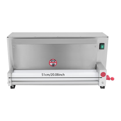3"-18" Pizza Dough Roller Sheeter Automatic Commercial Pizza Dough Roller Press for Pizzerias, Restaurants, Hotels, Cake Shops, Dessert Shops, Pancake Shops: Electric Pizza Press Shaping Machine, Adjustable Thickness,, Restaurant Equipment