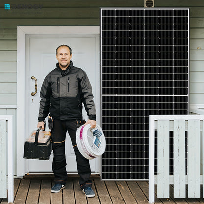 Renogy 2pcs Bifacial 550 Watt Monocrystalline Solar Panel