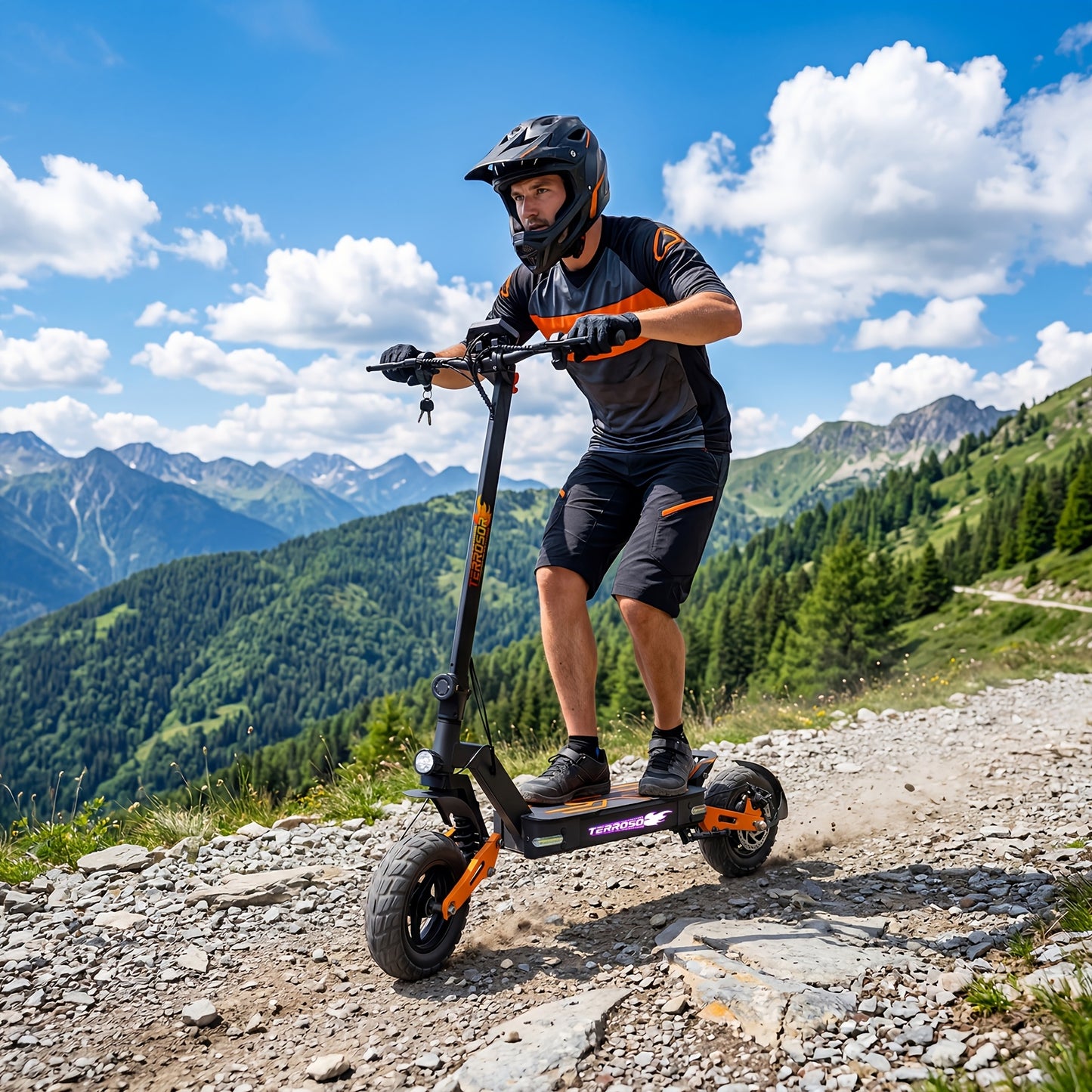 Electric Folding Scooter 749W Motor 19.9-27.8MPH Max Speed 48V 25AH Battery 35Miles Range 500LBS Load Capacity 11-inch Vacuum Tires Urban Commuting Outdoor Adventure Electric Scooter