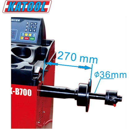KATOOL 2.0HP Tire Changer Bead Blaster Wheel Balancer Machine Combo KT-T830+KT-B700 Tire Changer Machine Tire Machine Wheel Changers Tire Repair Machine Tire Tools
