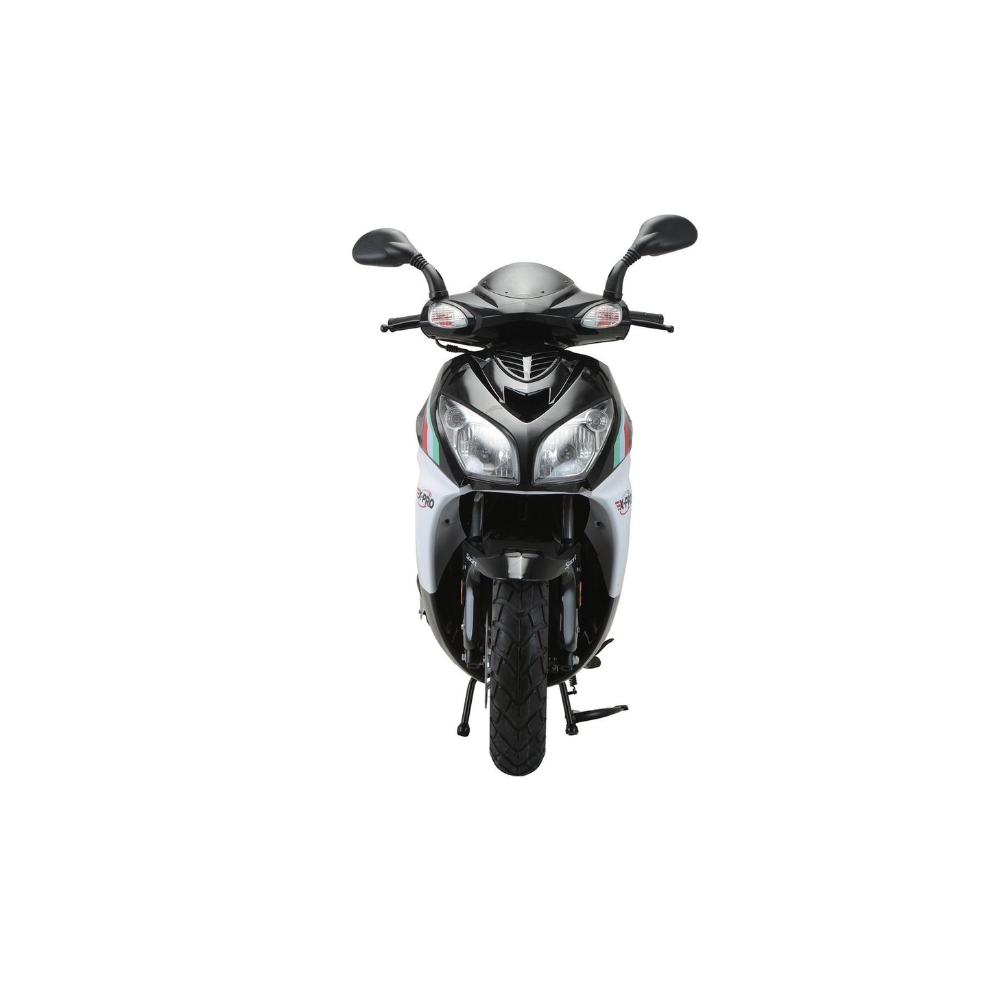 X-PRO Fiji 200 Moped Scooter with 13" Aluminum Wheels! Electric/Kick Start!