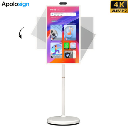 Black Friday Xmas Gift, Apolosign 4K Smart TV Upgrade | 16(8+8)GB+256GB, Android 14 Portable Design, 9300mAh Battery - Your On-Wheels Gaming & Media Giant Tablet, Tablet, Pad