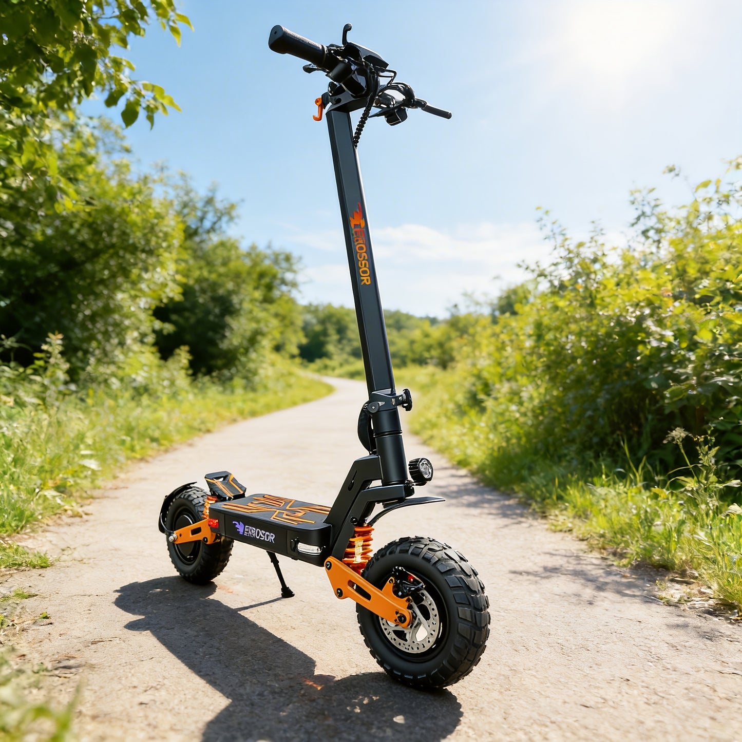 Electric Folding Scooter 749W Motor 19.9-27.8MPH Max Speed 48V 25AH Battery 35Miles Range 500LBS Load Capacity 11-inch Vacuum Tires Urban Commuting Outdoor Adventure Electric Scooter