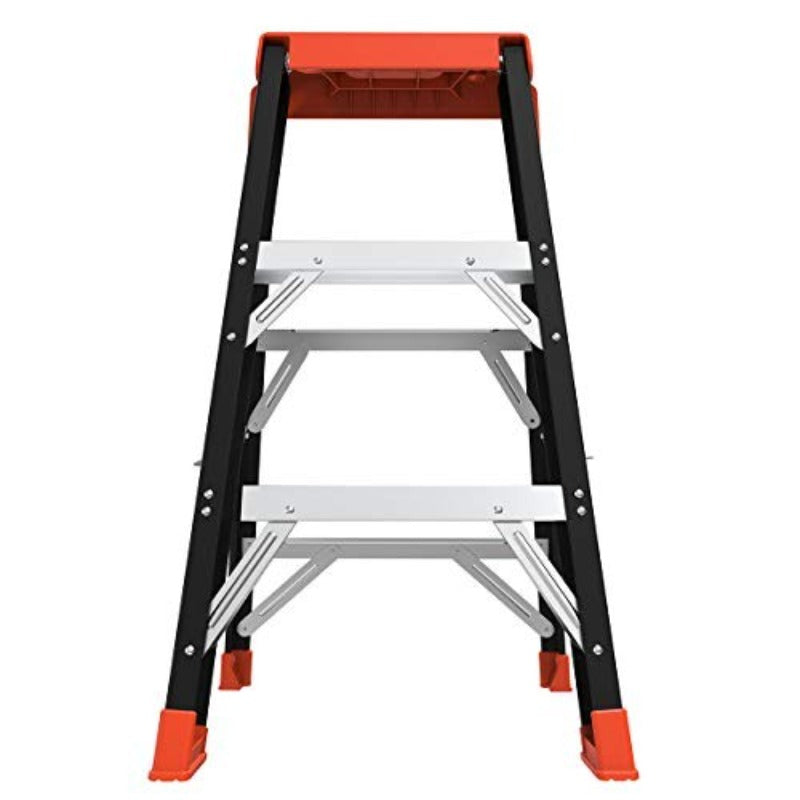 LITTLE GIANT LADDERS MICROBURST 3and#039; STEPLADDER FIBERGLASS 15703-001 - BLACK
