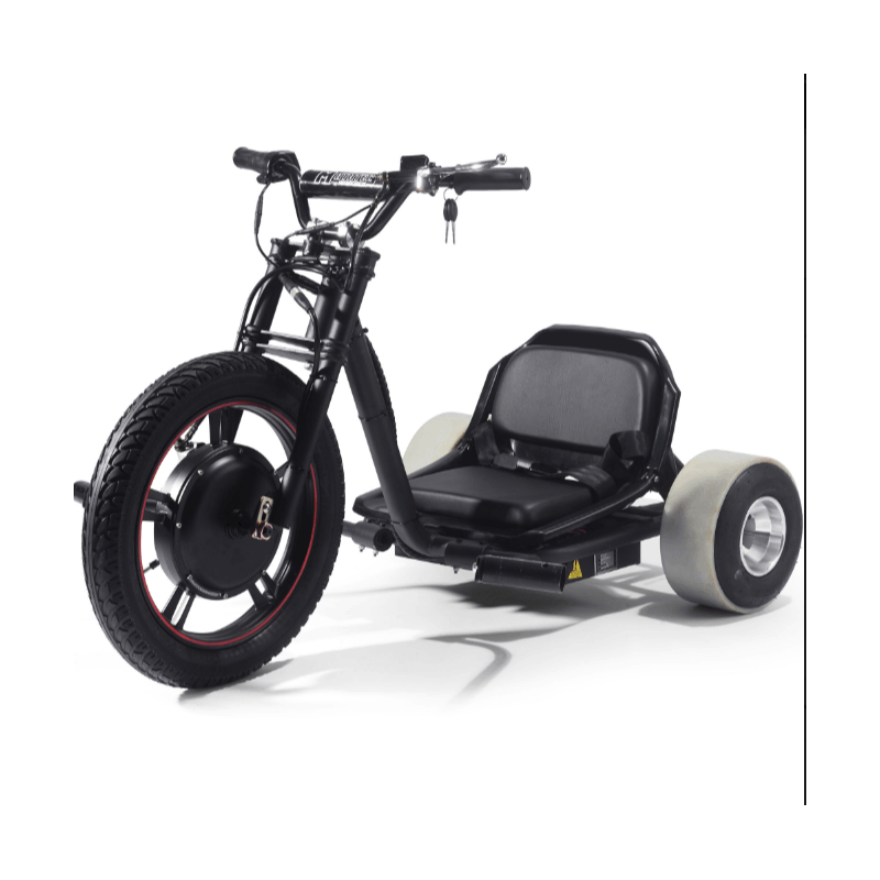 MotoTec Drifter 48V 800W Electric Trike Lithium – Speed May Vary Based on Rider Weight and Riding Conditions