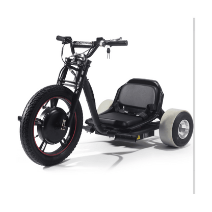 MotoTec Drifter 48V 800W Electric Trike Lithium – Speed May Vary Based on Rider Weight and Riding Conditions
