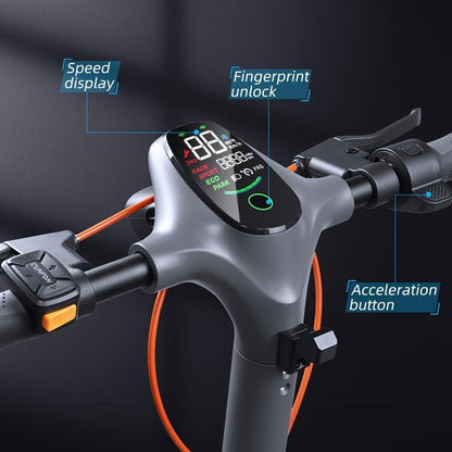 Electric Scooter for Adults, 20 MPH Top Speed, 750W Motor Up to 40 Miles Long Range, with 10.5" Off Road Tires, Dual Brake & Dual Suspension Foldable Commuting E-Scooter
