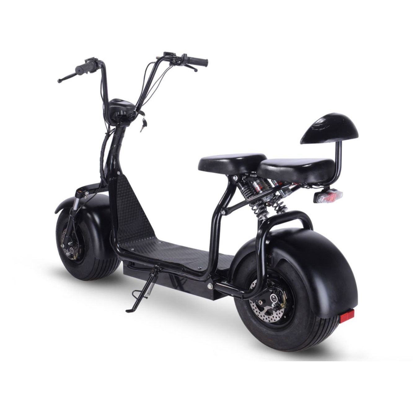 MotoTec Knockout 60v 1000w Electric Scooter Black
