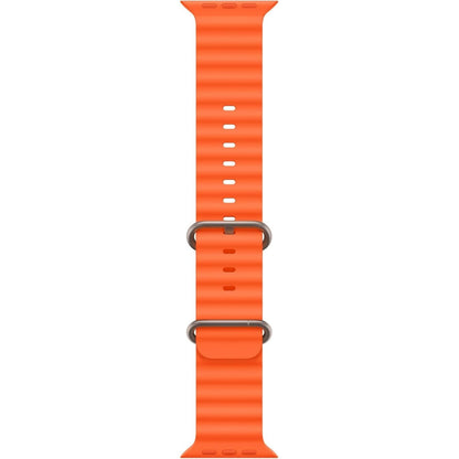 Apple Watch Ultra 2 With AppleCare+ (1 Years) [GPS + Cellular, 49mm] - Titanium Case with Orange Ocean Band, One Size CPO Condition