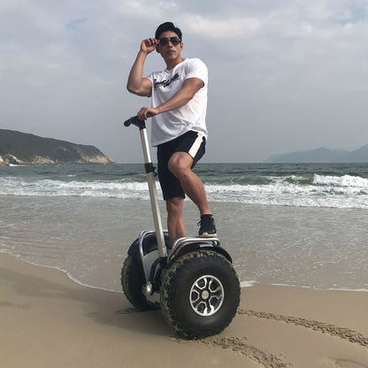 Self Balancing Scooter X60 Plus with Powerful Dual Motor System, Smart Electric Scooter for Adults 67.2V/15.6Ah Personal Electric Vehicle with 19 Inch All Terrain Tire, Off Road Hoverboard 50 Mile 12.5 MPH Top Speed LCD Dispaly & Foldable Design