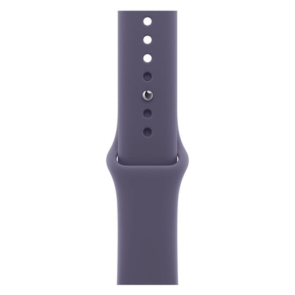 Apple Watch Series 11 46mm (GPS + Cellular) Aluminum Silver with Medium/Large Purple Sport Band (Original Box + Accessories) - Premium