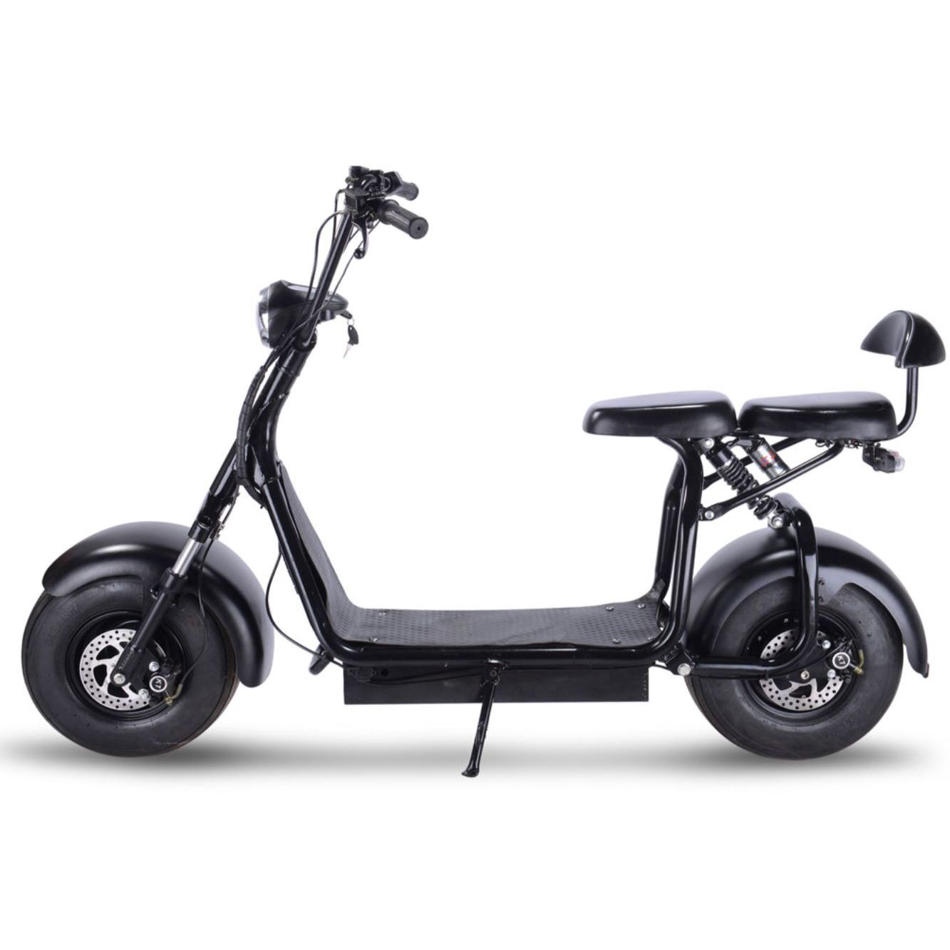 MotoTec Knockout 60v 1000w Electric Scooter Black