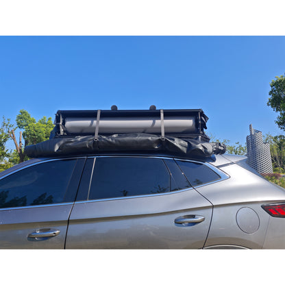 RTT Roof Top Tent for Truck Camping or Overlanding - Softshell Side Open Design with Telescopic Ladder for Easy Access - Waterproof