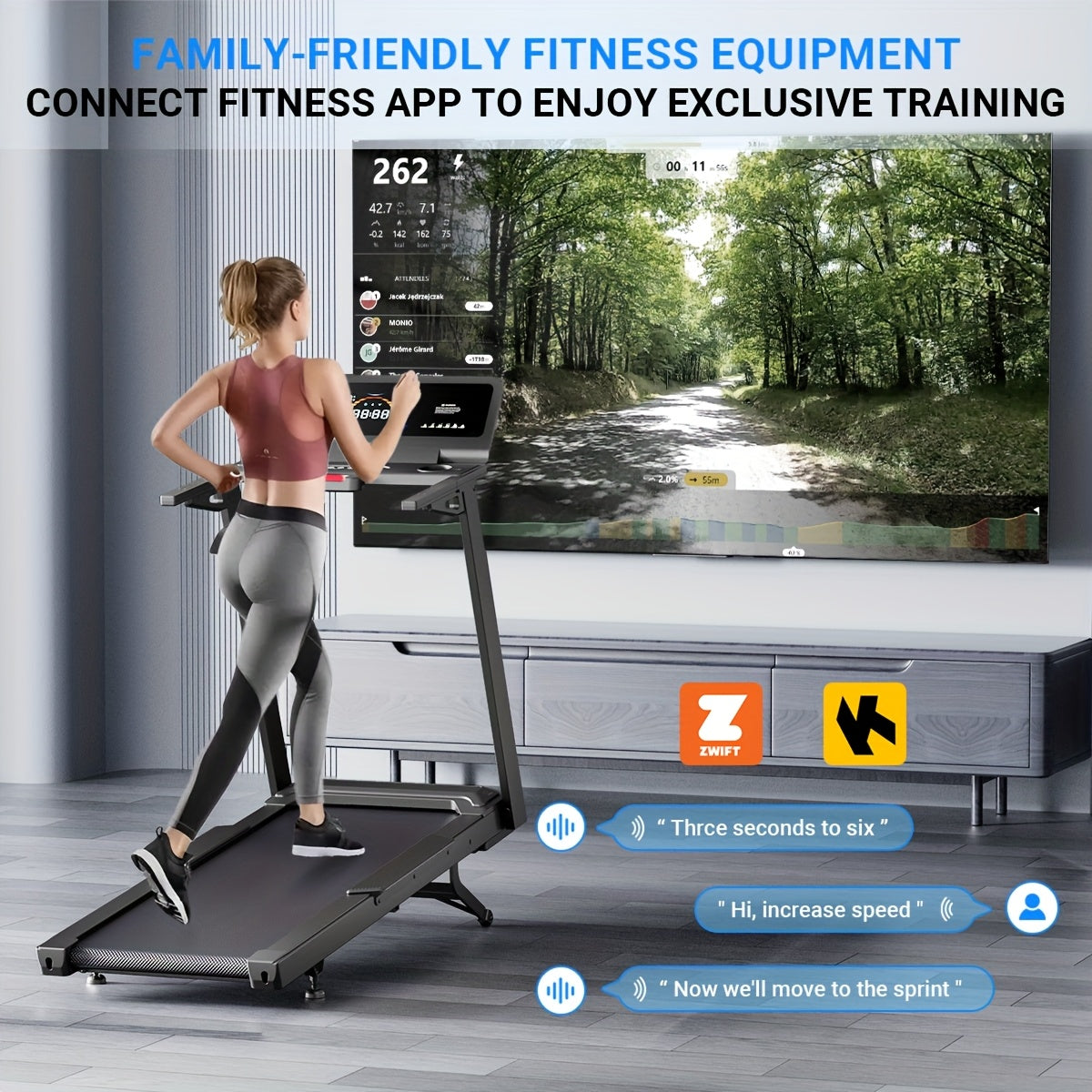 Treadmill With 15% Auto Incline - 500 Lb Capacity, 4.5 HP Folding Electric Treadmill Up To 10.0 MPH Speed, 15 Level Adjustable, Brushless Motor Quiet Running, Holder For Cup & Phone