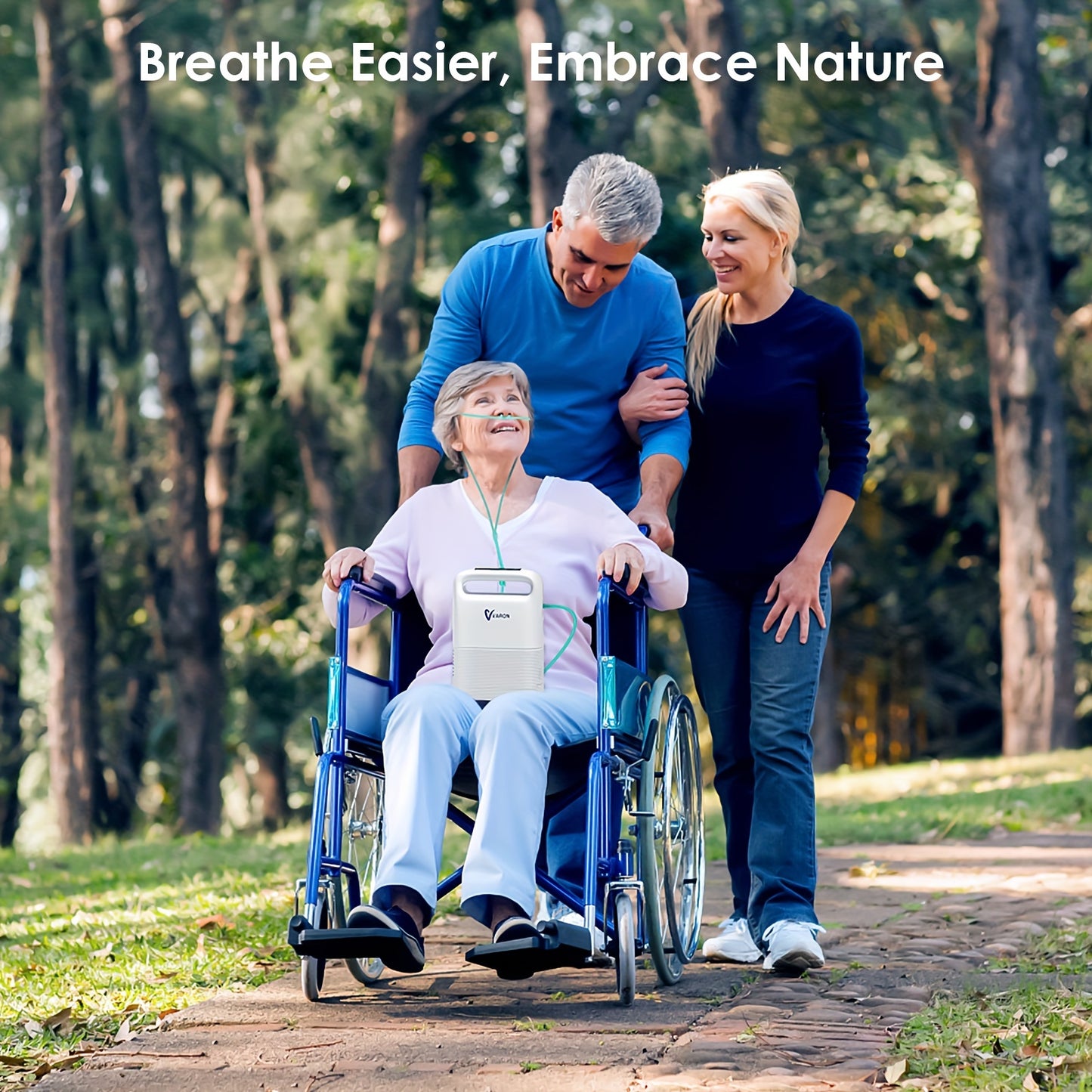 Pulse Flow Portable Oxygen Generator&Oxygen Concentrator/w Accessories (1-5 Settings) for Home And Travel Use