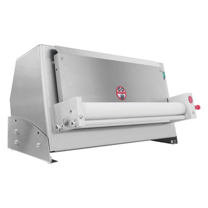 3"-18" Pizza Dough Roller Sheeter Automatic Commercial Pizza Dough Roller Press for Pizzerias, Restaurants, Hotels, Cake Shops, Dessert Shops, Pancake Shops: Electric Pizza Press Shaping Machine, Adjustable Thickness,, Restaurant Equipment