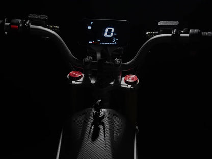 Electric Motorcycle 4500W High Power Motor, 48V 30Ah Long Range Battery, Up to 50 Miles Range, Aluminum Alloy Frame, Fast Electric Scooter for Adults, Durable Off-Road Commuter E-Bike, High Speed Performance, LED Display,