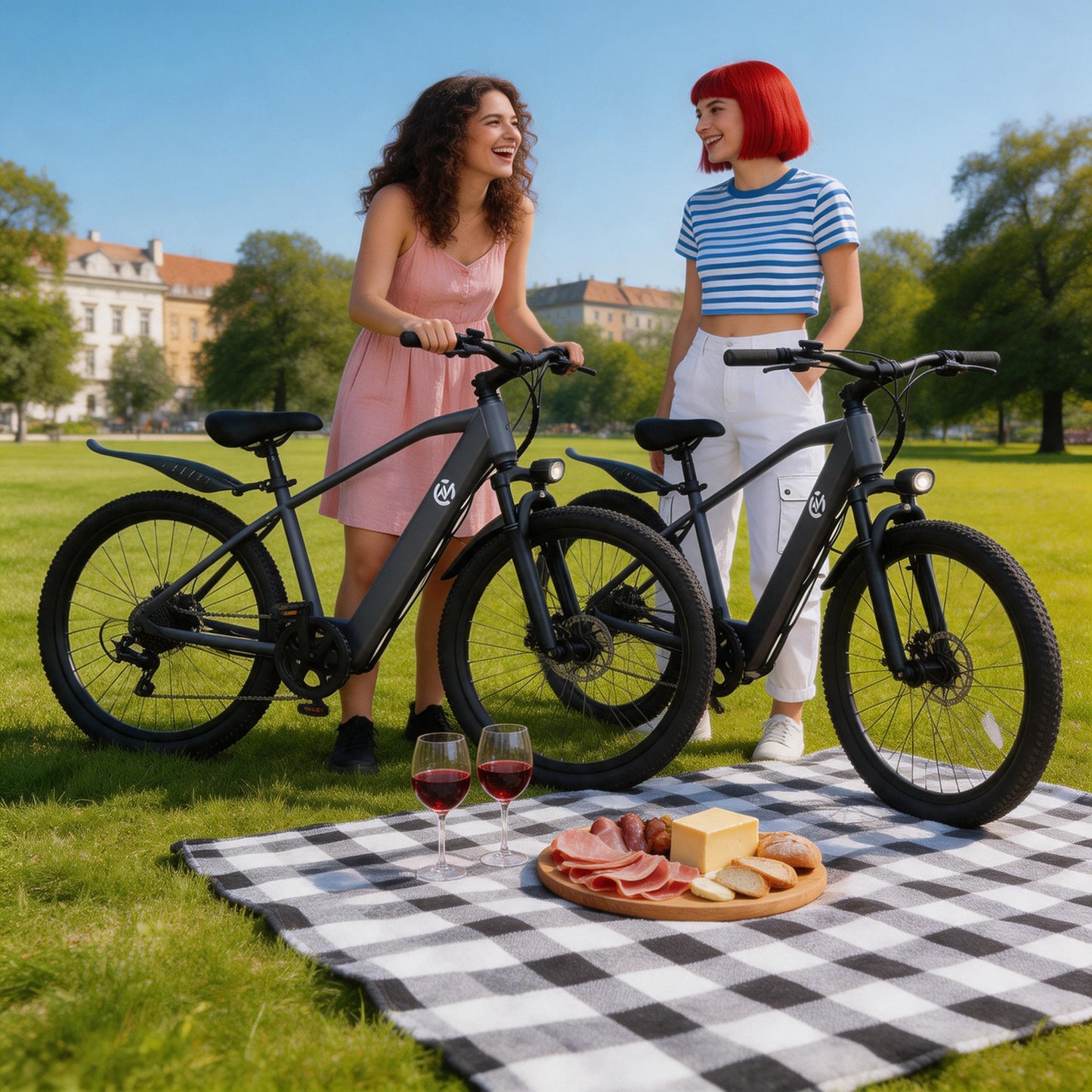Electric Bike with Rear Hub Motor And Mechanical Disc Brake, Equipped with Removable Battery, 24-Hour Customer Service, Free Lock Tool Kit Phone Holder, 24-Inch Hub, 48V, 500W Motor, And Standard EBIKE Configuration. Father'S Day Gifts