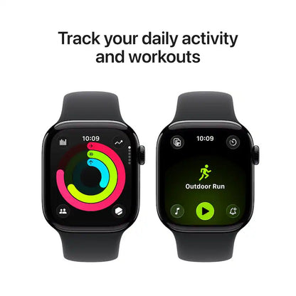 Apple Apple Watch Series 11 (GPS, 46mm, Silver Aluminum, Purple Fog Sport Band, M/L)