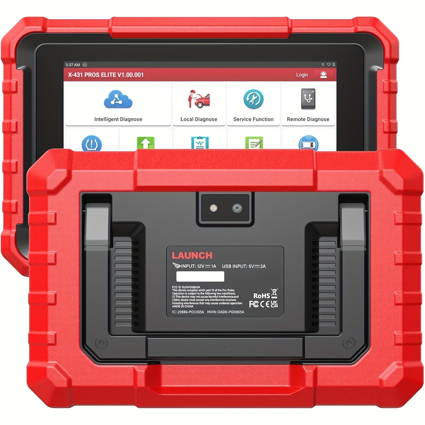 LAUNCH X431 PROS Elite 2025 New Bidirectional Scan Tool, 38+ Services, ECU Coding, All-In-One Full System Diagnostic Scanner, Support CANFD & Doip, FCA Autoauth, V.A.G Guided, 2 Years Free Update, Without Battery