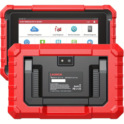 LAUNCH X431 PROS Elite 2025 New Bidirectional Scan Tool, 38+ Services, ECU Coding, All-In-One Full System Diagnostic Scanner, Support CANFD & Doip, FCA Autoauth, V.A.G Guided, 2 Years Free Update, Without Battery