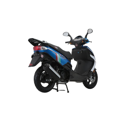 X-PRO Fiji 200 Moped Scooter with 13" Aluminum Wheels! Electric/Kick Start!
