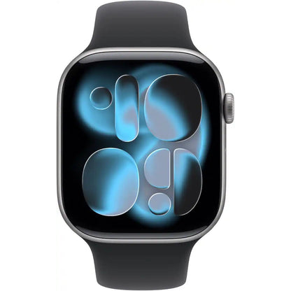 Apple Apple Watch Series 11 (GPS, 46mm, Silver Aluminum, Purple Fog Sport Band, M/L)
