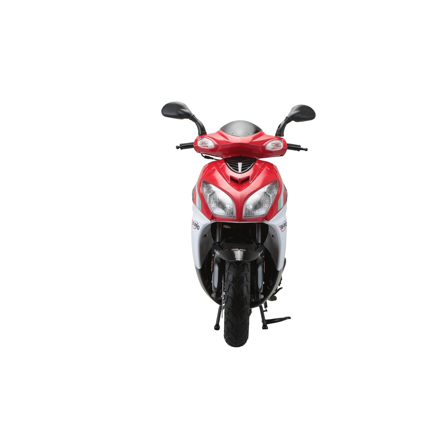 X-PRO Fiji 200 Moped Scooter with 13" Aluminum Wheels! Electric/Kick Start!