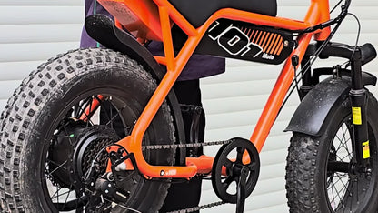 2 Pack ESKUTE's Latest 2026 Electric Bicycle Model for Adults/Teens - Removable Battery Electric Bike, 16" ×4" Tire, 749W Peak Motor, 48V 13Ah Removable Battery, 7-Speed, The Best Choice for Gifts, Includes Free Phone Bag and Combination Lock