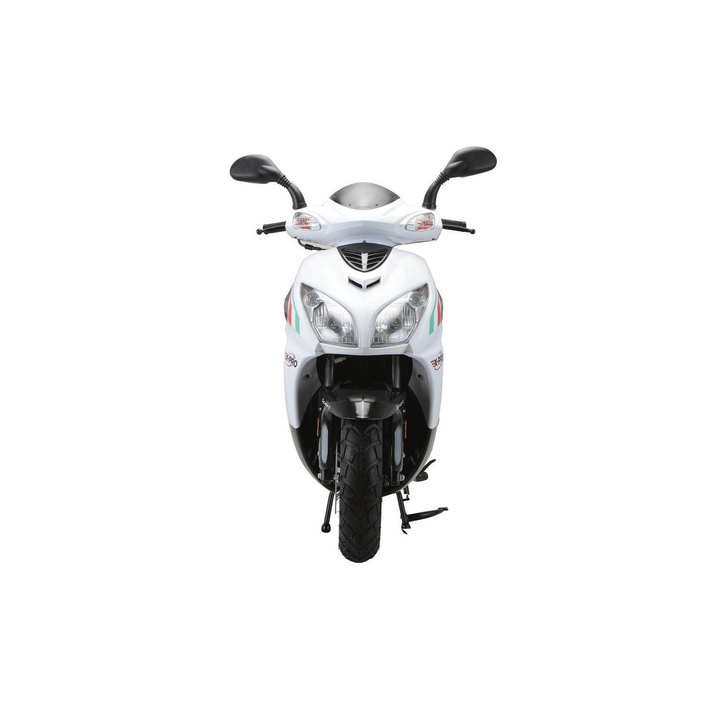 X-PRO Fiji 200 Moped Scooter with 13" Aluminum Wheels! Electric/Kick Start!