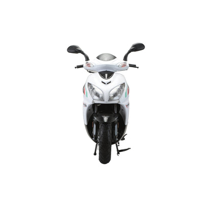X-PRO Fiji 200 Moped Scooter with 13" Aluminum Wheels! Electric/Kick Start!