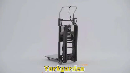 Sturdy Stair Climbing Cart - Supports Up to 900 Pounds, Features 3-Fold Modes with Extendable Handle, Convenient for Transporting Stairs | Perfect for Relocation, Warehousing & Business Applications